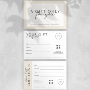 Gift Certificate Bundle (10 layouts)