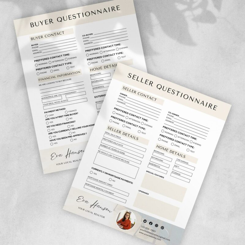 Seller Checklist for Realtors