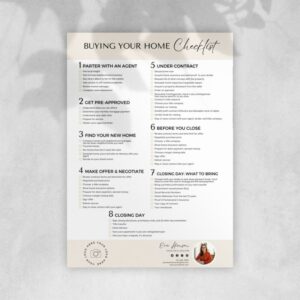 Buyer Checklists for Realtors